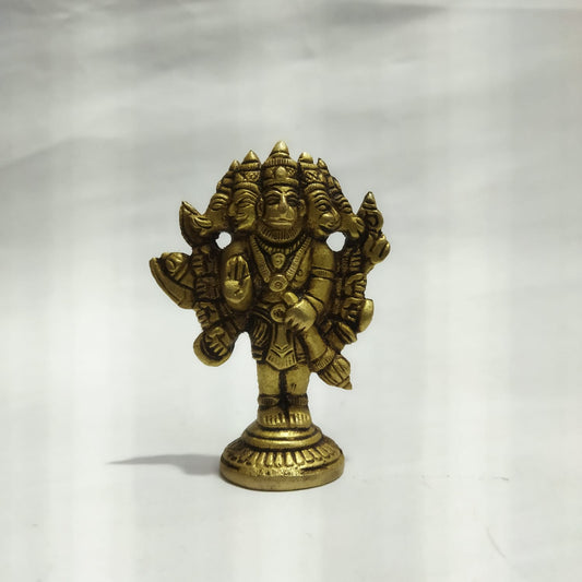Divine Panchmukhi Balaji Idol - Brass
