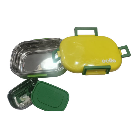 PREMIUM CELLO STAINLESS STEEL BOX LUNCH BOX