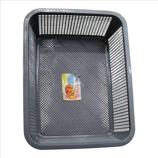 Square Basket Tray For Organizer for Home, Kitchen, Office, Desk Storage ( 33.5 CM H / 25.5 CM W / 9.5 CM L )