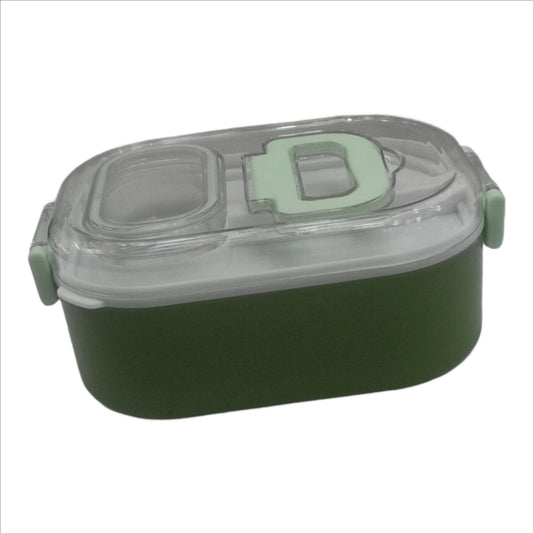 Lunch Box Comes with 1 Small Container, Stylish Anti Spill Lid & 1 Baby Spoon