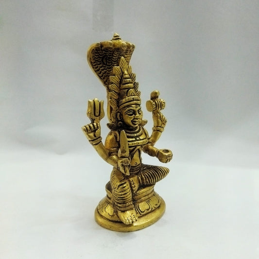 Brass Mariyamma Murti | South Indian Goddess Durga