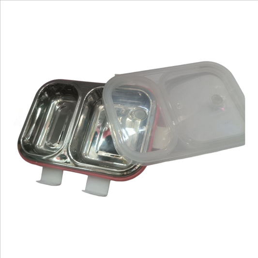 Stainless Steel Insulated Lunch Box for School & Office, Free Spoon ,Airtight Leak-Proof, Unbreakable Lid, Snacks Tiffin Box for Kids