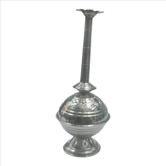 Stainless Steel Paneer Sombu Sprinkler Bottle for holy water – Traditional Sprout-Top Water Pot for Pooja, Gangajal, Rose Water, Gulab Pash, Perfume