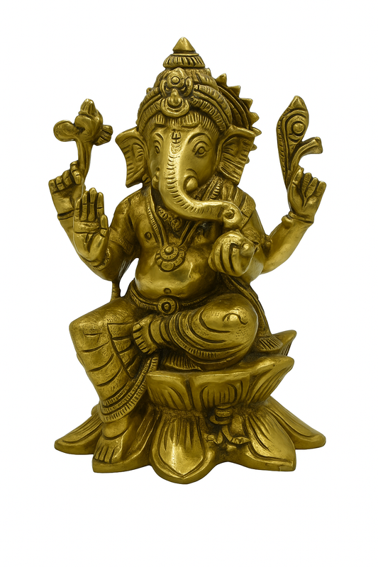 Ganesha Idol Brass