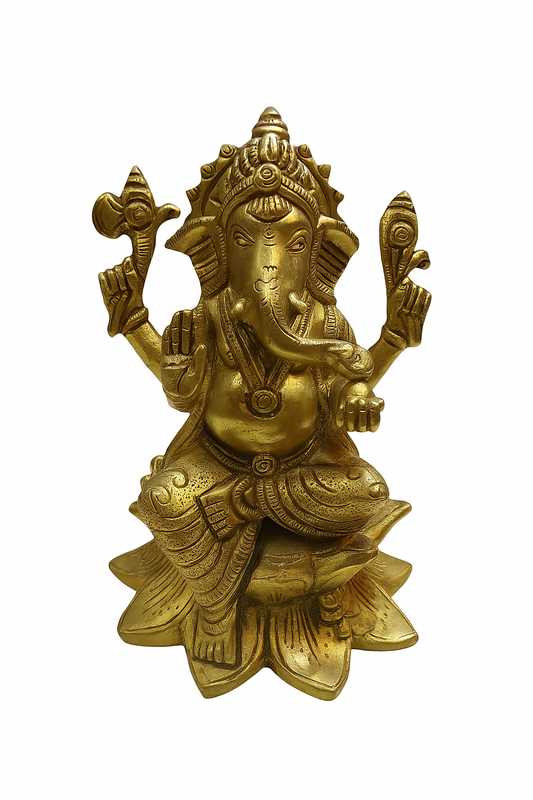 Ganesha Idol Brass