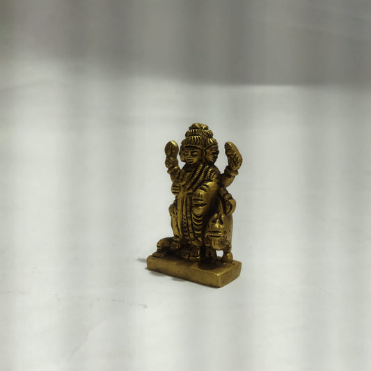 Lord Dattatreya Brass Idol (2.5-inch) | Trinity Incarnation