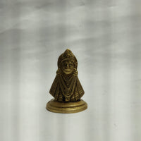 Sacred Khatu Shyam Ji Brass Idol (2.5-inch) | Barbareek Statue
