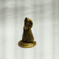 Sacred Khatu Shyam Ji Brass Idol (2.5-inch) | Barbareek Statue