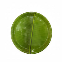 Banana Leaf Design Dinner Plate Set (6 pcs)