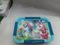 Food Addict SUS 304 Stainless Steel Lunchbox (780ml) - with 3 Compartments - Leak proof