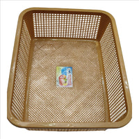 Square Basket Tray For Organizer for Home, Kitchen, Office, Desk Storage- ( 37.5 CM H / 29 CM W / 11 CM L )