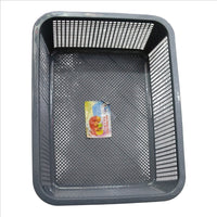 Square Basket Tray For Organizer for Home, Kitchen, Office, Desk Storage ( 33.5 CM H / 25.5 CM W / 9.5 CM L )