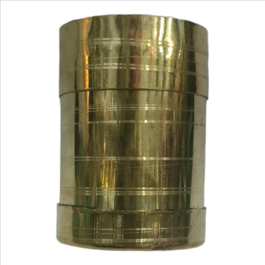 Brass Measuring Cups Traditional Measuring Vessel for Rice Paddy and Grains