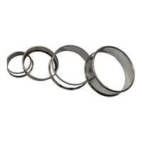 Uncle Jack double rolled tart rings, English Muffin Rings Professional Crumpet Rings
