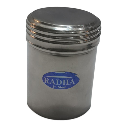 Stainless Steel Vertical Canisters/Ubha Dabba/Storage Containers