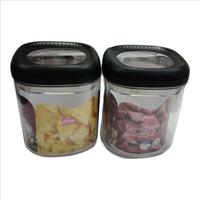 Twist n Lock Food Storage Container Set, Airtight Snack Platter, Pack of 1, 2025 Update (800 ML APPROX)