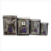 Stainless Steel Piggy Bank, Money Box for Saving Money for Kids Pressing