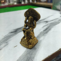 Brass Dakshinamurthy Swamy Idol – 2.8 Inch | Handcrafted Divine Statue