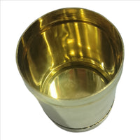 Brass Measuring Cups Traditional Measuring Vessel for Rice Paddy and Grains
