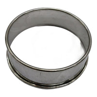 Uncle Jack double rolled tart rings, English Muffin Rings Professional Crumpet Rings