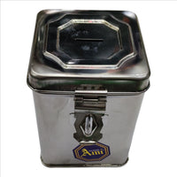 Stainless Steel Piggy Bank, Money Box for Saving Money for Kids Pressing