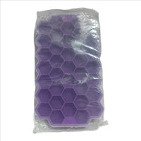 Brain Freezer Pack of Ice Cube Trays with Removable Lids Reusable Mould Flexible 37 Cubes