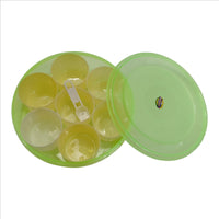 Airtight Spice Masala Dabba Namak Danni With 7 Spice Container & Spoon (Random Colours)