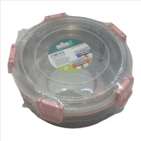 Stainless Steel Leak Proof Easy Lock & Lock Lunch Box | Food Storage Tiffin Containers with Lid