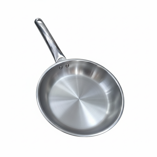 VIRTUE TRI-PLY STAINLESS STEEL FRY PAN (22cm)