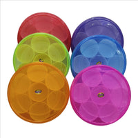 Airtight Spice Masala Dabba Namak Danni With 7 Spice Container & Spoon (Random Colours)