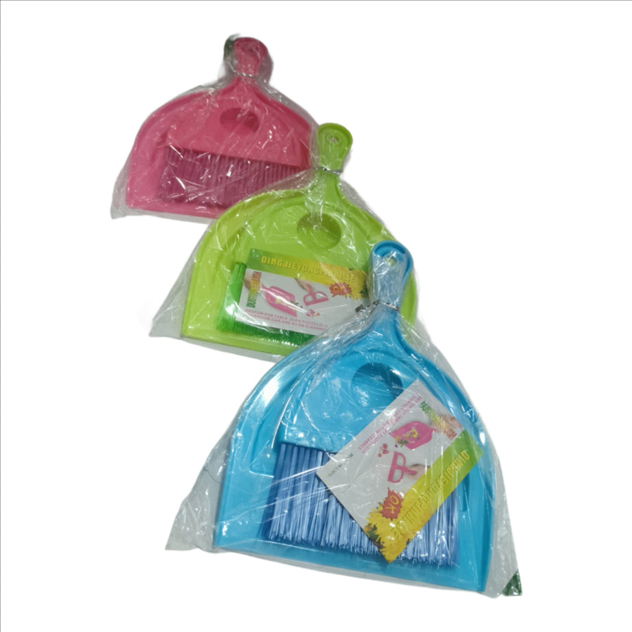 Dustpan Set With Brush, Dust Collector Pan, Supadi, Broom With Dust Pan, Unbreakable Virgin Plastic Brush set with Dustpan
