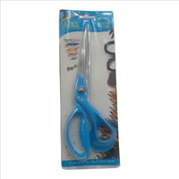 Stainless Steel Scissors with Plastic Handle - Sharp Multipurpose Shears for Office, Kitchen, Crafting, Sewing, School, Durable Lightweight Scissors for Cutting Paper