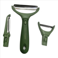 Peeler 3in1 Set Multipurpose, Fruit Peeler, Potato Slicer Shredder Kitchen Peeler