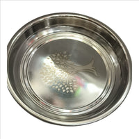 Heavy Duty Stainless Steel Plate Set (6 Pc) for Home & Gifting