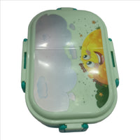 Leak Proof Kids plastic Lunch Box /Nasta Dibba/Tiffin Box for School Children,2 Compartment