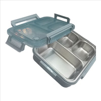 Lunch Box 3 Compartment Insulated Lunch Box Stainless Steel Tiffin Box