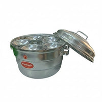 Heavy-Duty Aluminium Idli Steamer – Multi-Plate Idli Cooker