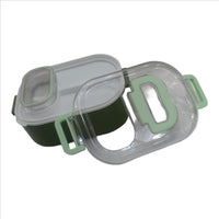 Lunch Box Comes with 1 Small Container, Stylish Anti Spill Lid & 1 Baby Spoon