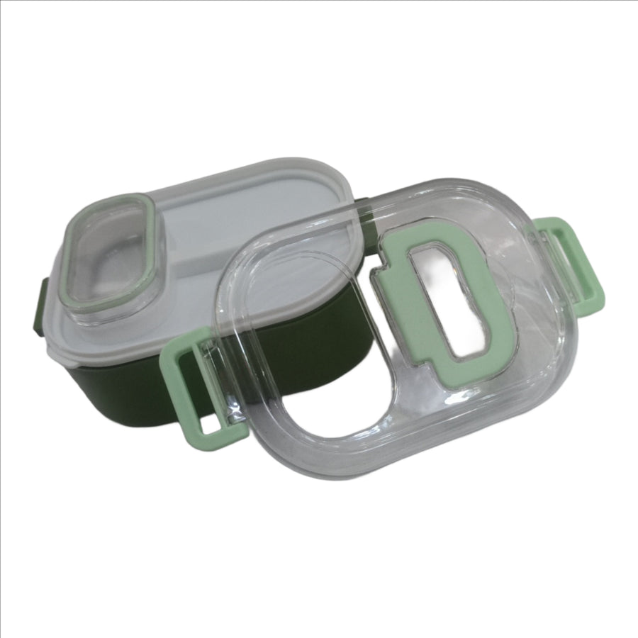 Lunch Box Comes with 1 Small Container, Stylish Anti Spill Lid & 1 Baby Spoon