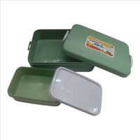 Tab Premium 900ML Lunch Box with 350ML Dip Food Grade BPA Free Virgin Plastic Lunchbox