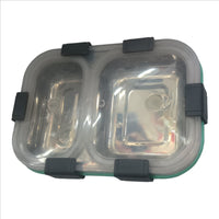 Stainless Steel Insulated Lunch Box for School & Office, Free Spoon ,Airtight Leak-Proof, Unbreakable Lid, Snacks Tiffin Box for Kids