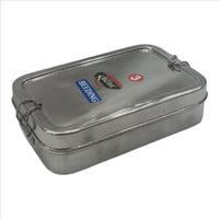Stainless Steel Food Pack Lunch Box for School/Office, Steel Tiffin Box with Locking Clip