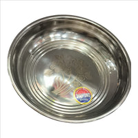 Heavy Duty Stainless Steel Plate Set (6 Pc) for Home & Gifting