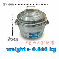 Heavy-Duty Aluminium Idli Steamer – Multi-Plate Idli Cooker