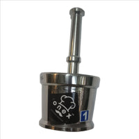 Stainless Steel Okhli Masher, Mortar and Pestle Set for Kitchen