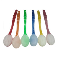 Long Handled Plastic Bath Shower Back Brush Scrubber Skin Cleaning Brushes