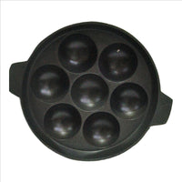 Non-stick aluminium Muffin Pan & Fluted Cake Bakeware, Nonstick Design with Handle for Muffins, Biscuits, Scones, Brownies, Cornbread, Cupcakes & Eggs, Oven-Safe Cast Iron Cookware (Black)