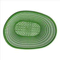 (Set of 1) Oval Plastic Storage Food Baskets