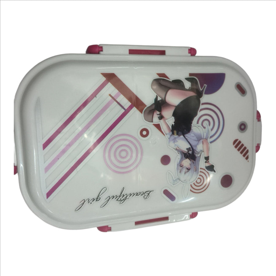 Leak Proof Kids plastic Lunch Box /Nasta Dibba/Tiffin Box for School Children,2 Compartment