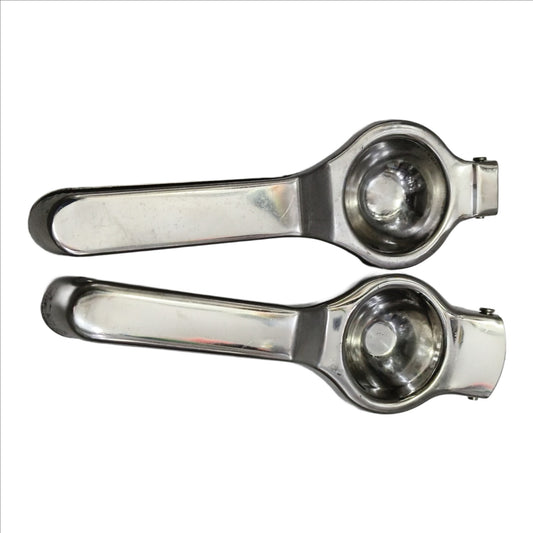Lemon Squeezer with Bottle Opener | Food Grade Stainless Steel | Rust Resistant & Easy to Use | Ideal for Kitchen & Bar Use | (Set of 1 | Silver | Compact Design)